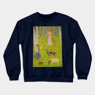 Wood Maiden Crewneck Sweatshirt